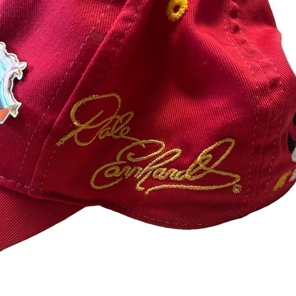 VINTAGE Dale Earnhardt Hat With Pin - Picture 5 of 10